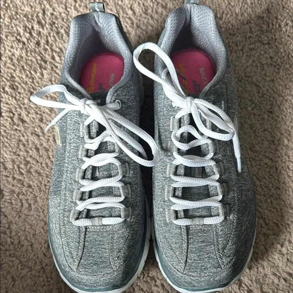Skechers Gray Athletic Sneakers NWOT - Picture 2 of 4